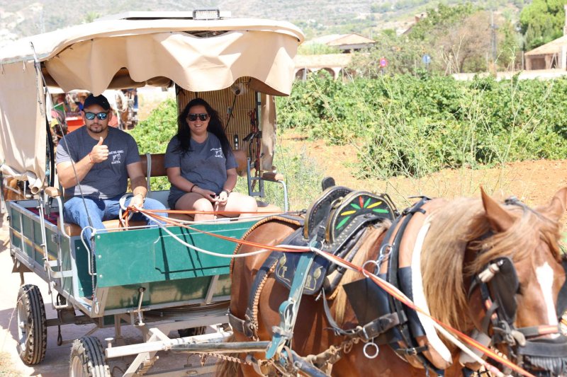 La presentació i l’entrada de la murta aporten l’ambient a l’arranc de les festes de Llíber La presentació i l’entrada de la murta aporten l’ambient a l’arranc de les festes de Llíber